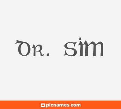 Dr. SIM